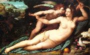 Alessandro Allori Venus and Cupid oil painting on canvas